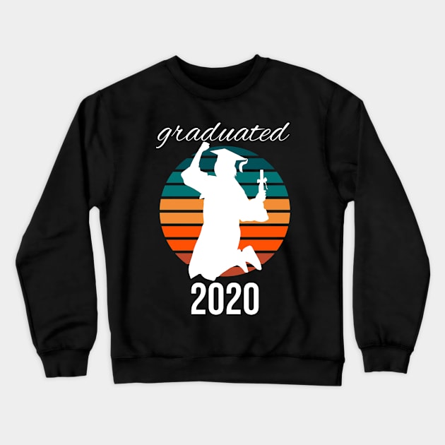 graduated 2020 Crewneck Sweatshirt by Jandjprints